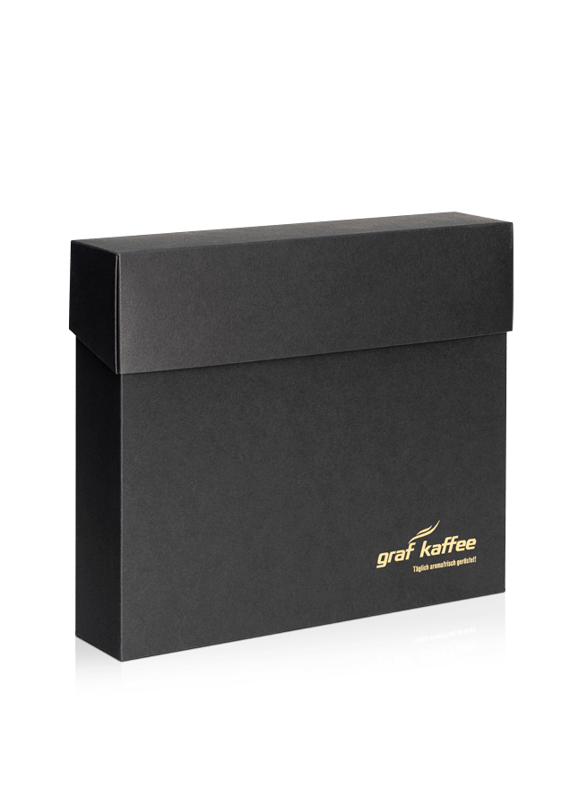 Geschenk-verpackung Graf Kaffee